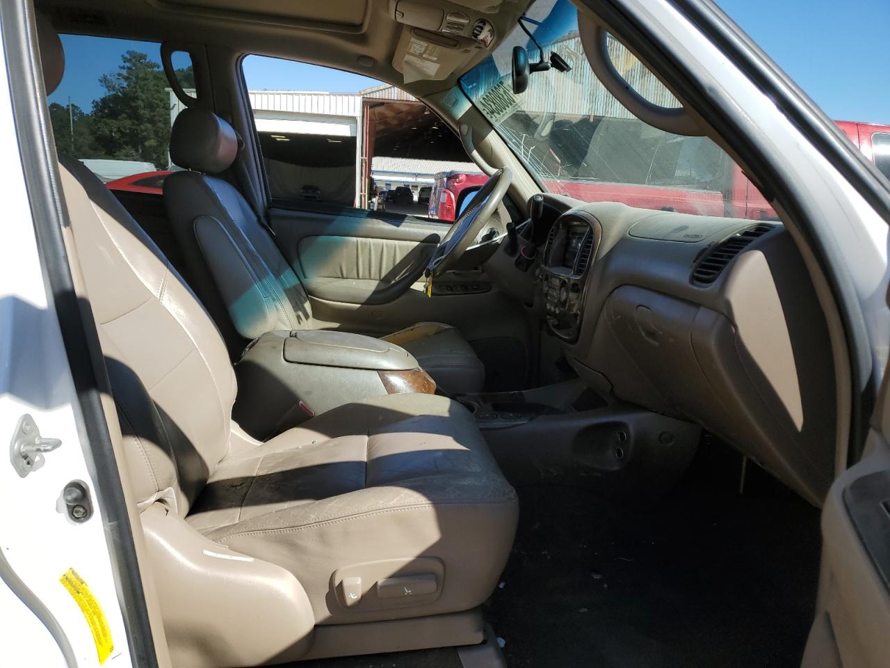 2003 Toyota Sequoia VIN 5TDZT38A33S182677 Copart auction photo, side damage thumbnail 7