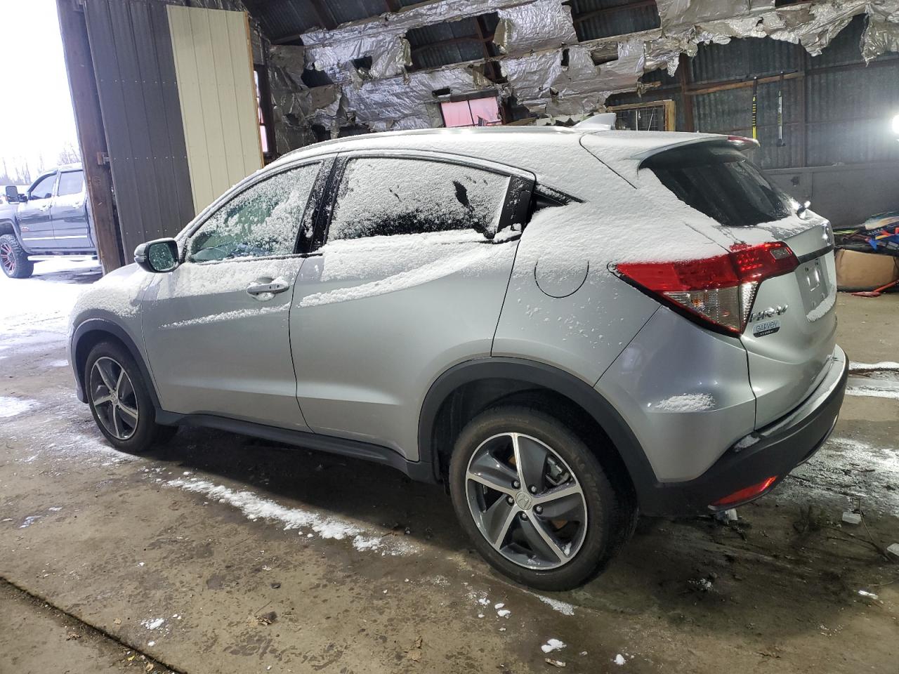 2021 Honda HR-V VIN 3CZRU6H58MM702160 Copart auction photo, front end damage thumbnail 2