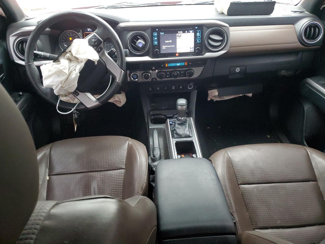 2016 Toyota Tacoma VIN 5TFGZ5AN9GX003380 Copart auction photo, front end damage thumbnail 8