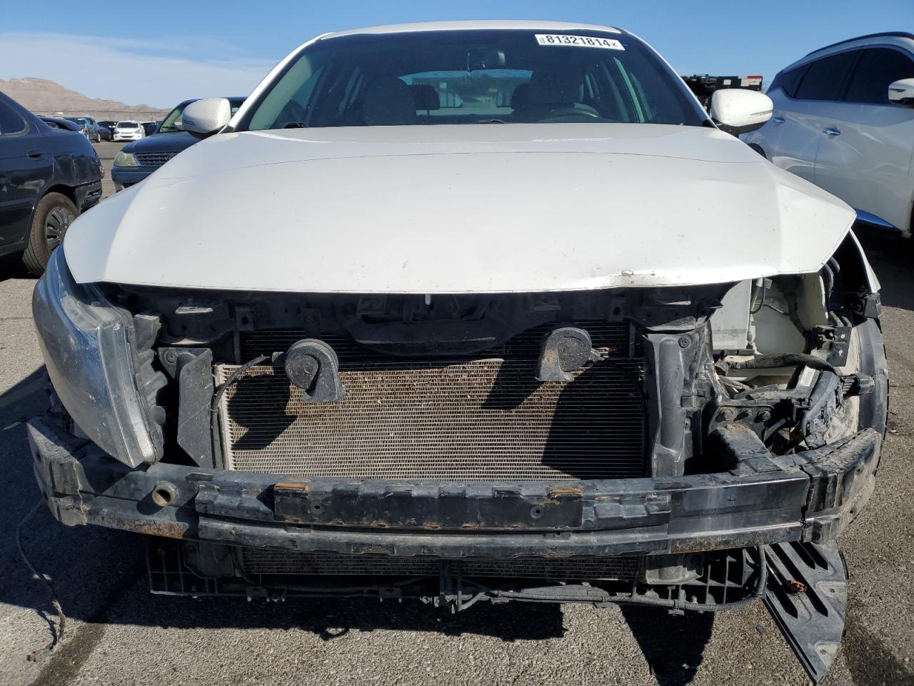 2014 KIA Optima VIN KNAGM4A7XE5488936 Copart auction photo, front end damage thumbnail 5