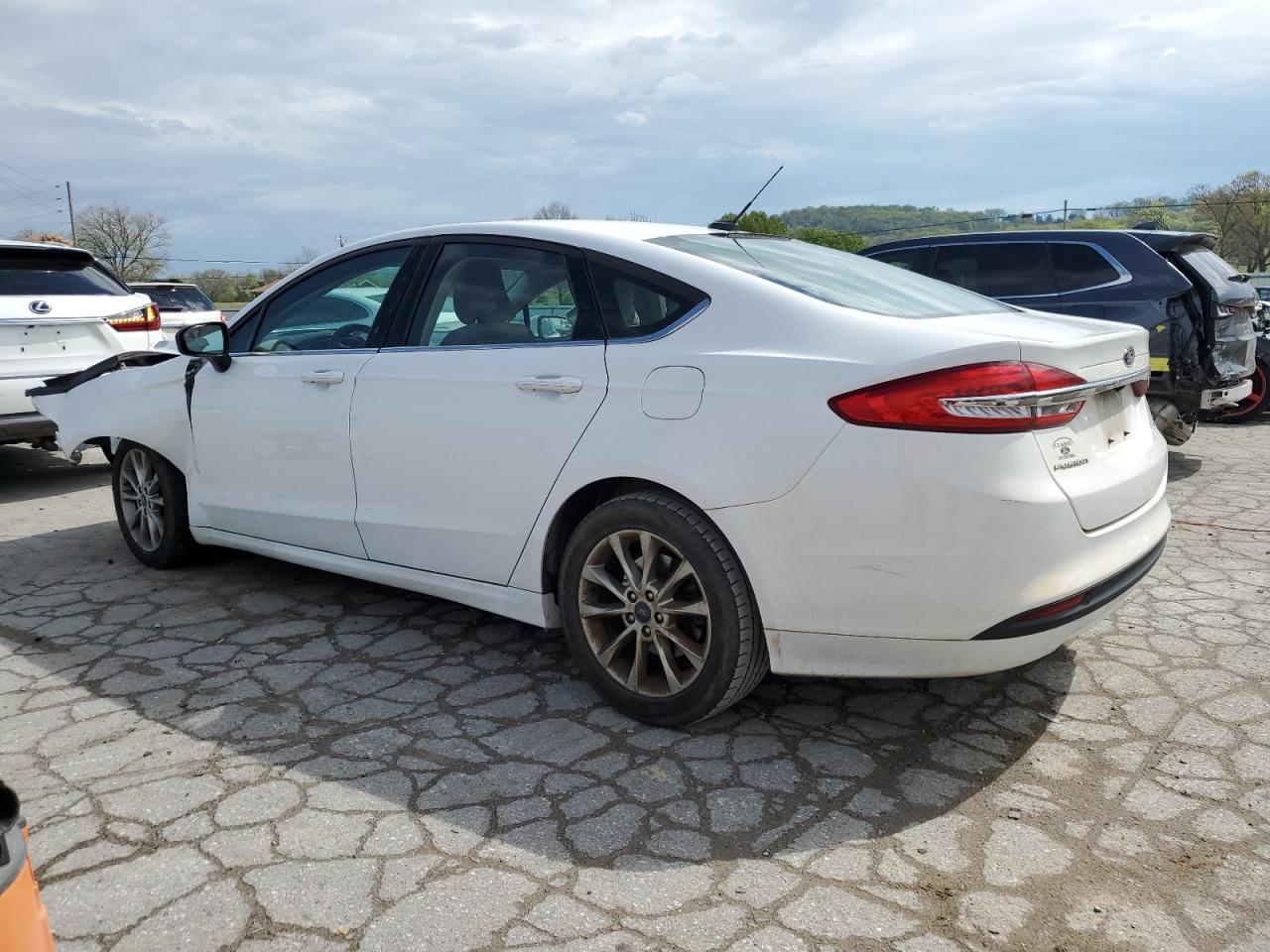 2017 Ford Fusion VIN 3FA6P0H74HR202137 Copart auction photo, front end / minor dent/scratches damage thumbnail 2