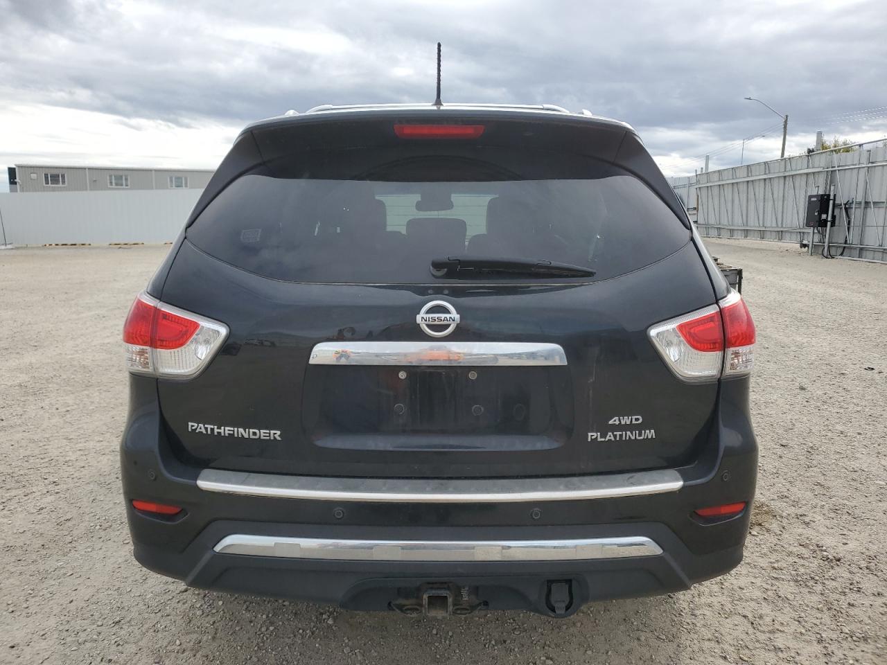 2014 Nissan Pathfinder VIN 5N1AR2MM3EC600242 Copart auction photo, side / undercarriage damage thumbnail 6