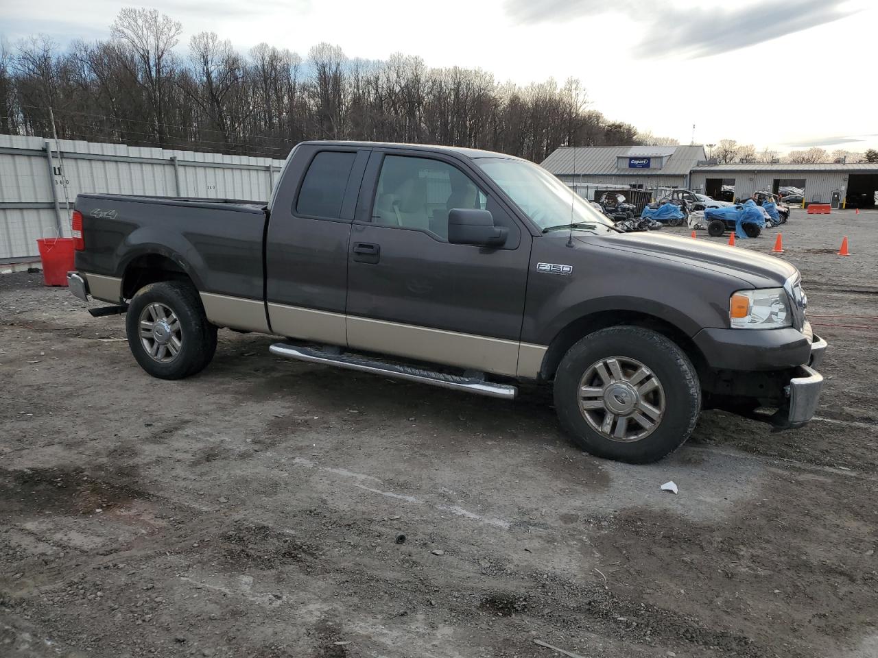 2007 Ford F-150 VIN 1FTPX14V67FB15974 Copart auction photo, front end damage thumbnail 4