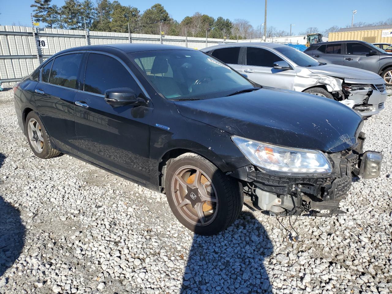 2014 Honda Accord VIN JHMCR5F73EC000664 Copart auction photo, front end damage thumbnail 4