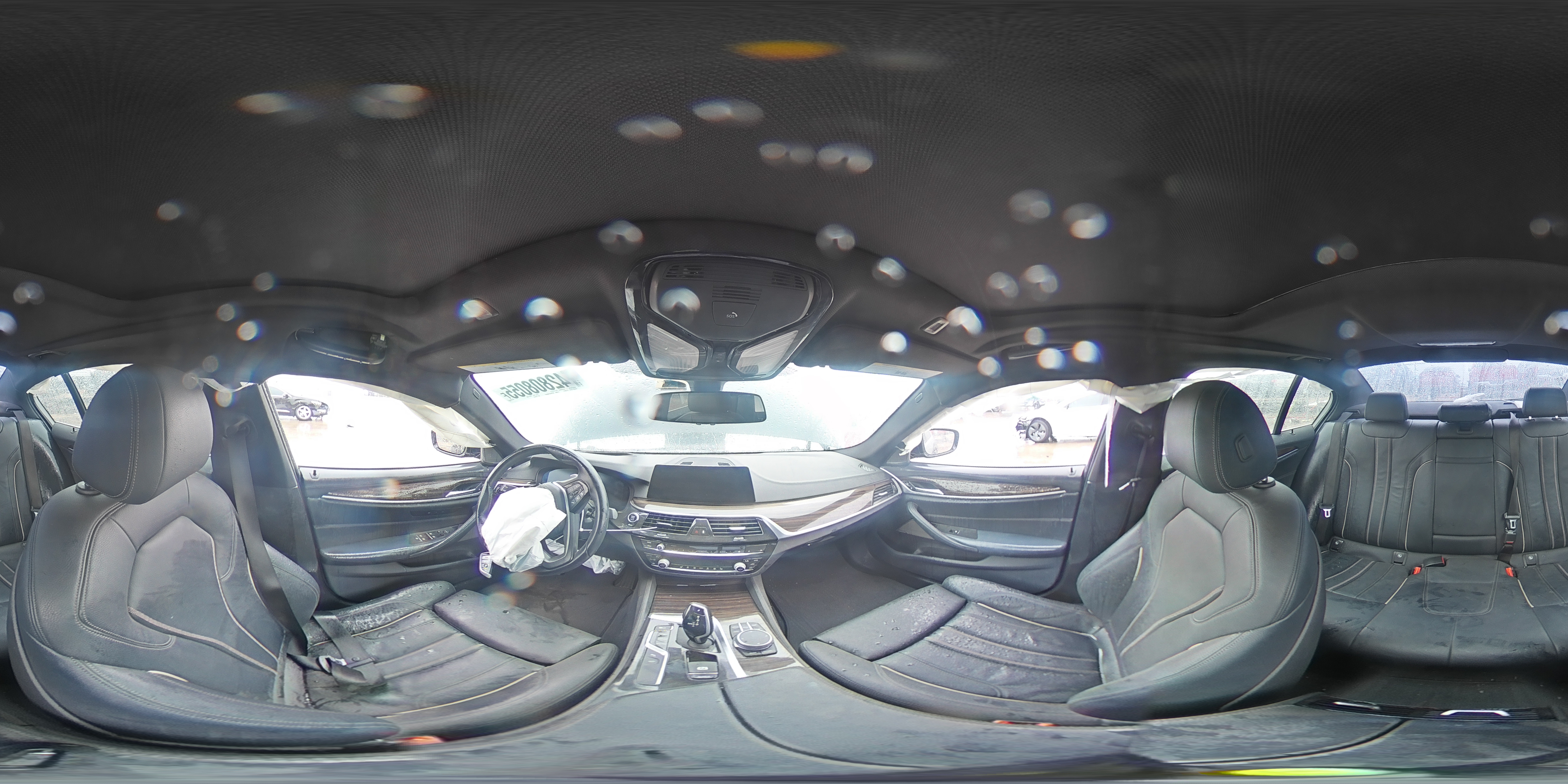 2020 BMW 5er VIN WBAJR3C00LWW78012 Copart auction photo, front end damage thumbnail 13