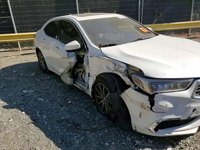 2020 Acura TLX VIN 19UUB1F58LA000641 Copart auction photo, side / front end damage thumbnail 11