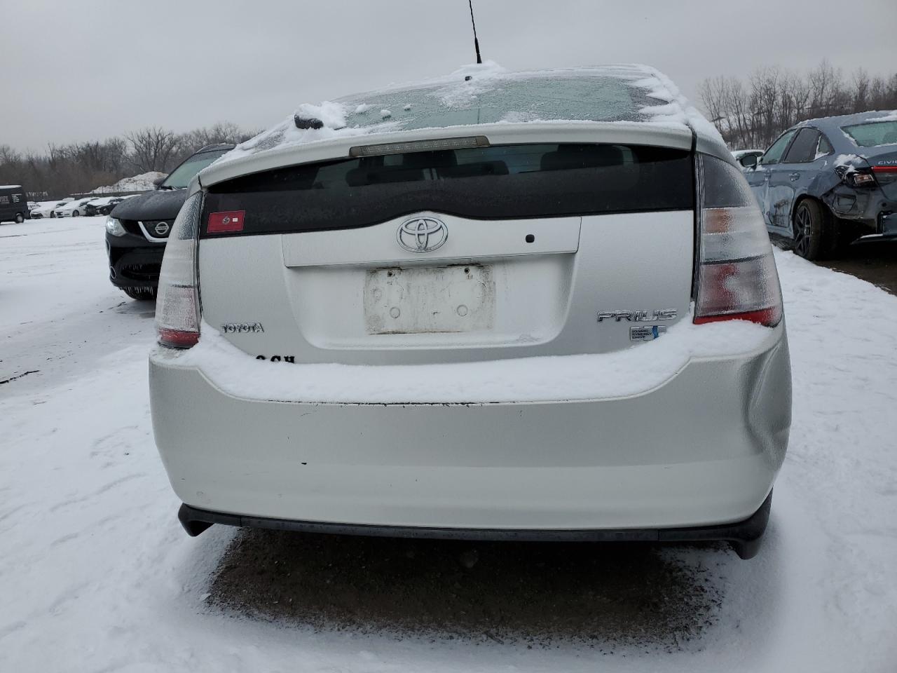 2005 Toyota Prius VIN JTDKB20U957047527 Copart auction photo, front end / rear end damage thumbnail 6