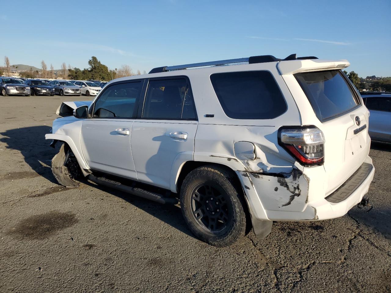 2021 Toyota 4Runner VIN JTEFU5JRXM5233879 Copart auction photo, front end / mechanical damage thumbnail 2
