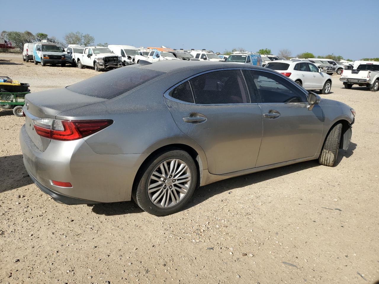 2016 Lexus ES VIN 58ABK1GG9GU007967 Copart auction photo, front end / undercarriage damage thumbnail 3