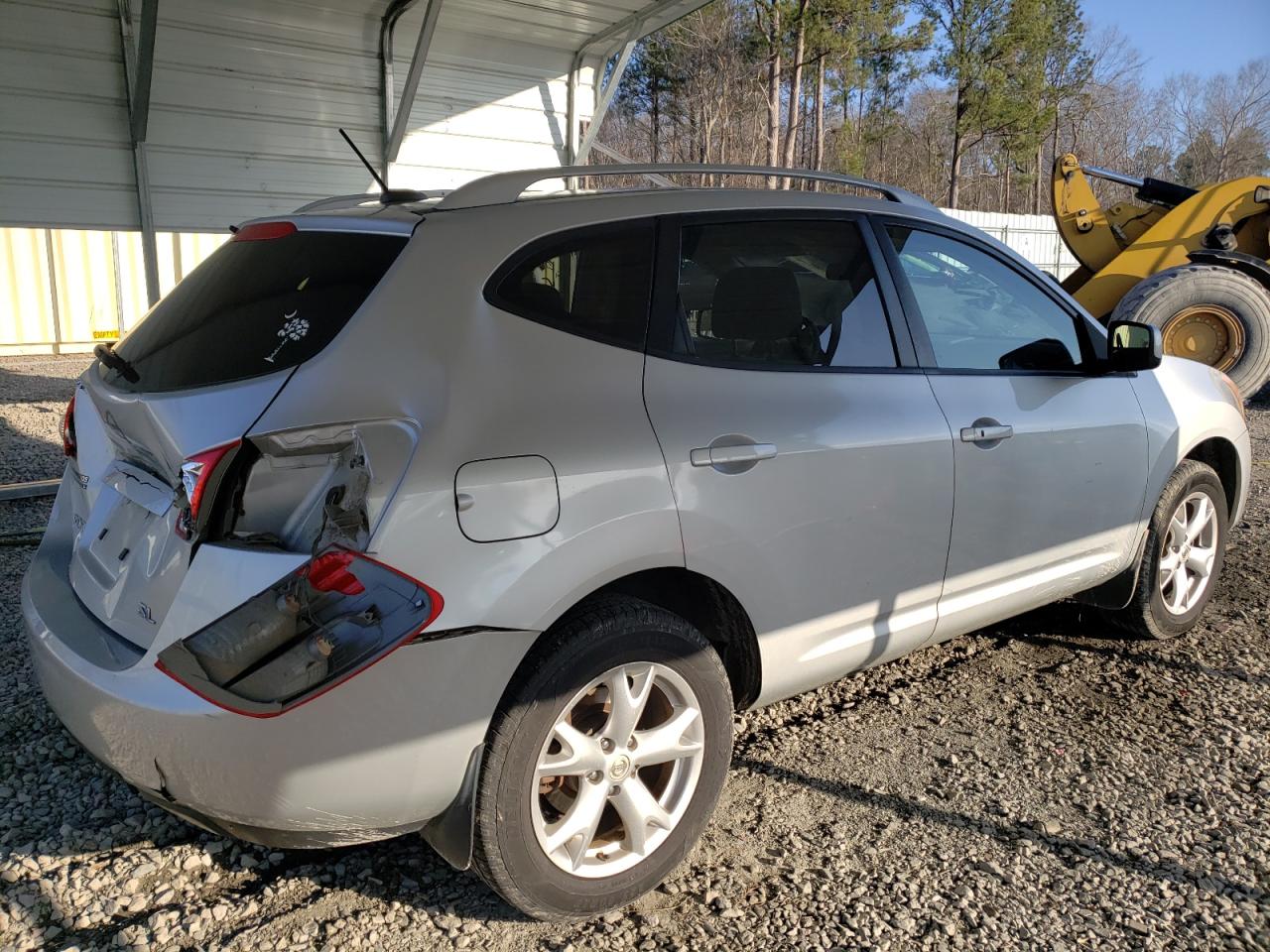 2009 Nissan Rogue VIN JN8AS58T09W320783 Copart auction photo, rear end damage thumbnail 3