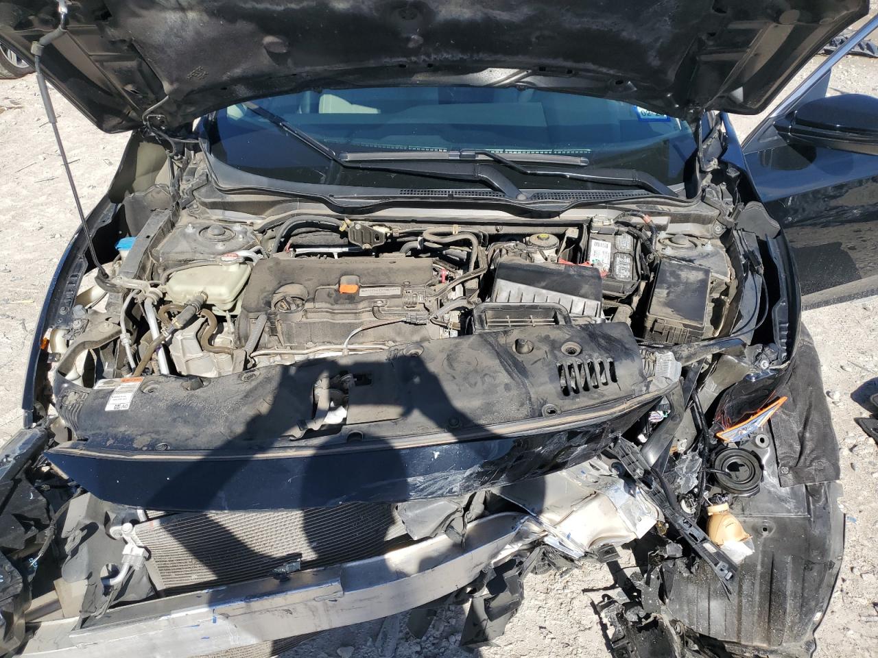 2019 Honda Civic VIN 19XFC2F67KE048596 Copart auction photo, front end damage thumbnail 12