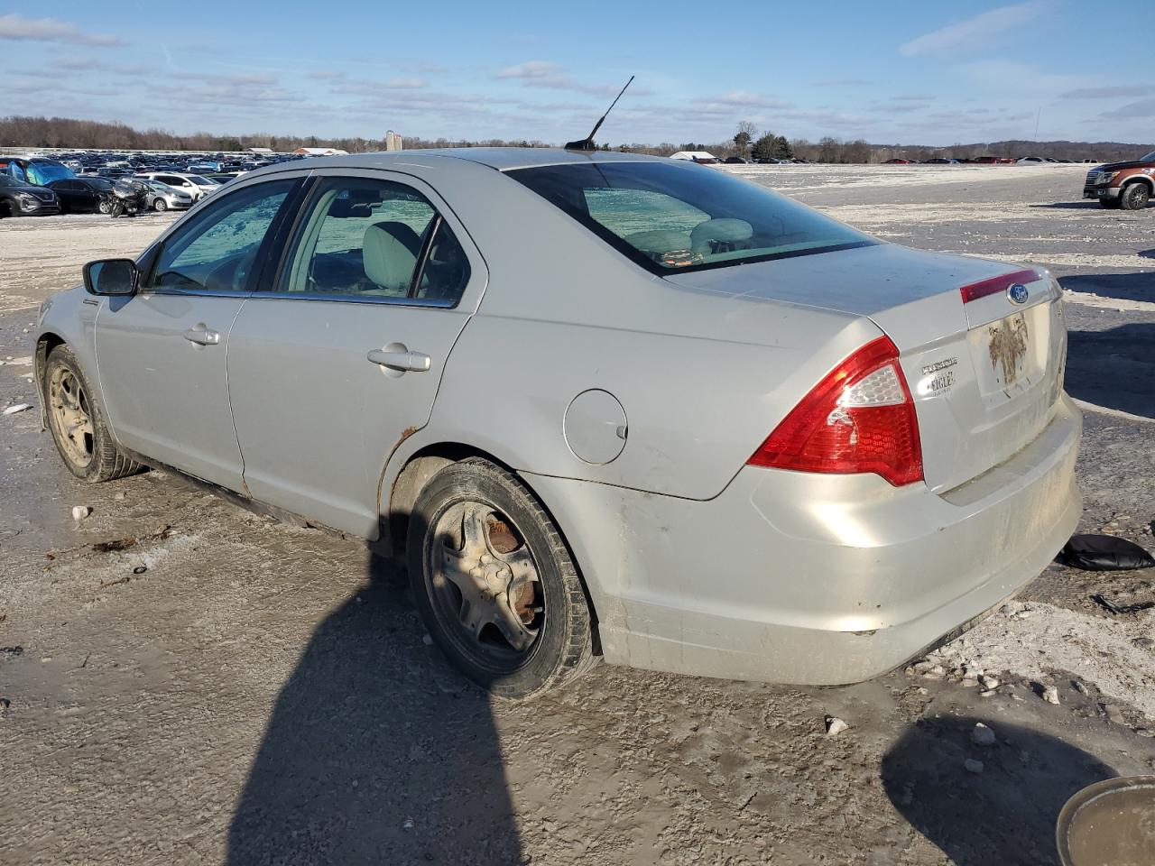 2010 Ford Fusion VIN 3FAHP0HAXAR338492 Copart auction photo, top/roof damage thumbnail 2