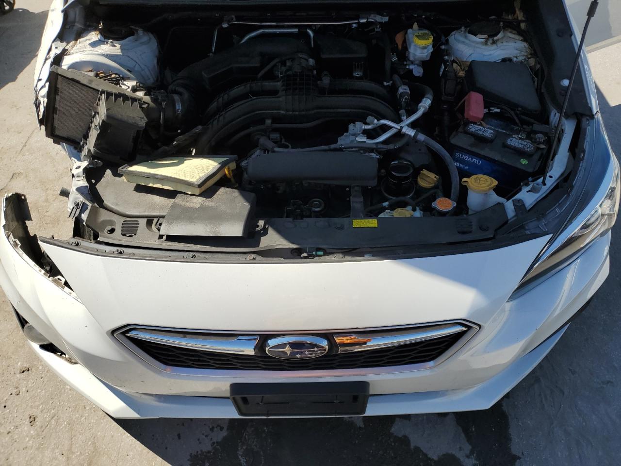 2019 Subaru Impreza VIN 4S3GTAC67K3738696 Copart auction photo, front end / side damage thumbnail 12
