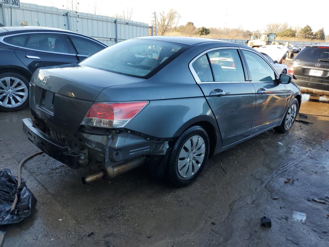 2009 Honda Accord VIN 1HGCP26319A188932 Copart auction photo, rear end / minor dent/scratches damage thumbnail 3