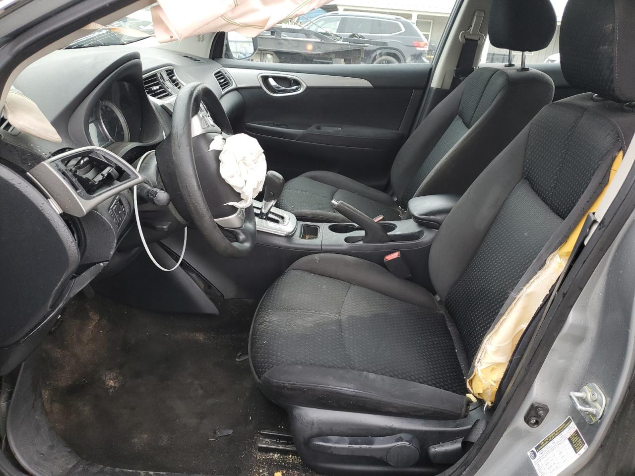 2014 Nissan Sentra VIN 3N1AB7AP7EY262777 Copart auction photo, front end / side damage thumbnail 7