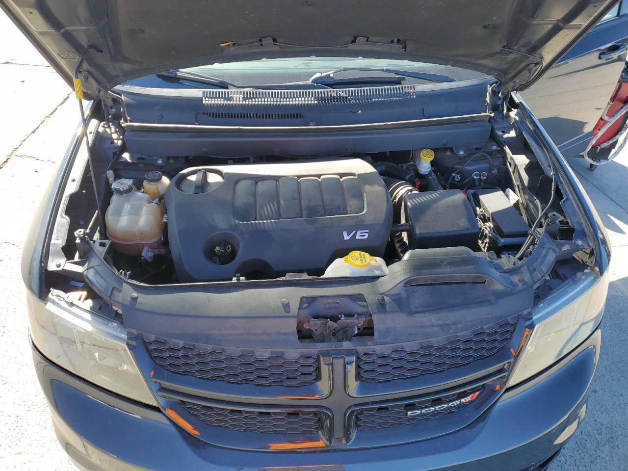 2018 Dodge Journey VIN 3C4PDDGG2JT491480 Copart auction photo, front end / rear end damage thumbnail 12