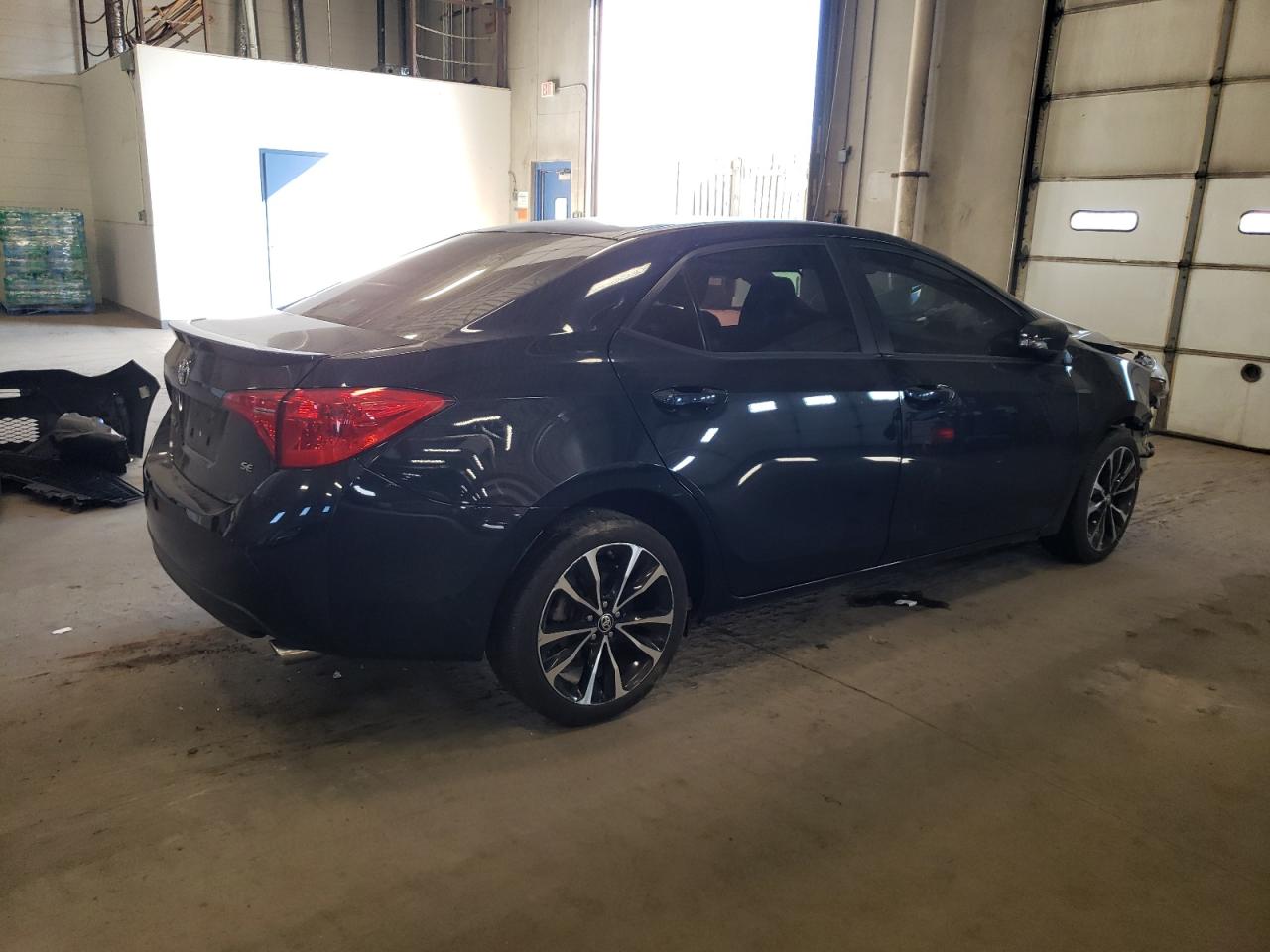 2019 Toyota Corolla VIN 2T1BURHE0KC208941 Copart auction photo, front end damage thumbnail 3
