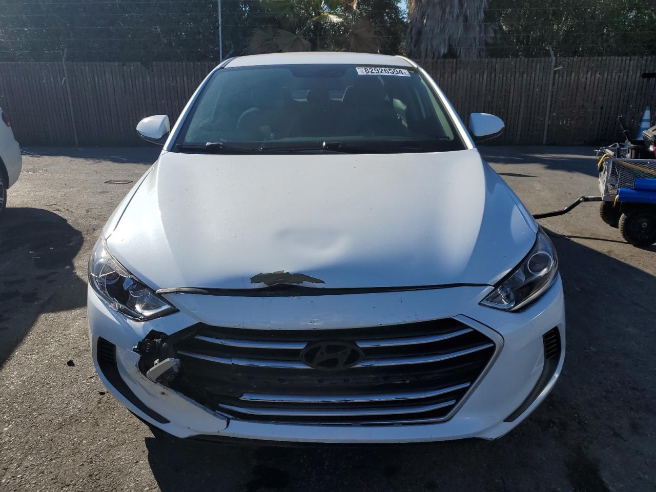 2018 Hyundai Elantra VIN 5NPD84LFXJH358728 Copart auction photo, front end damage thumbnail 5