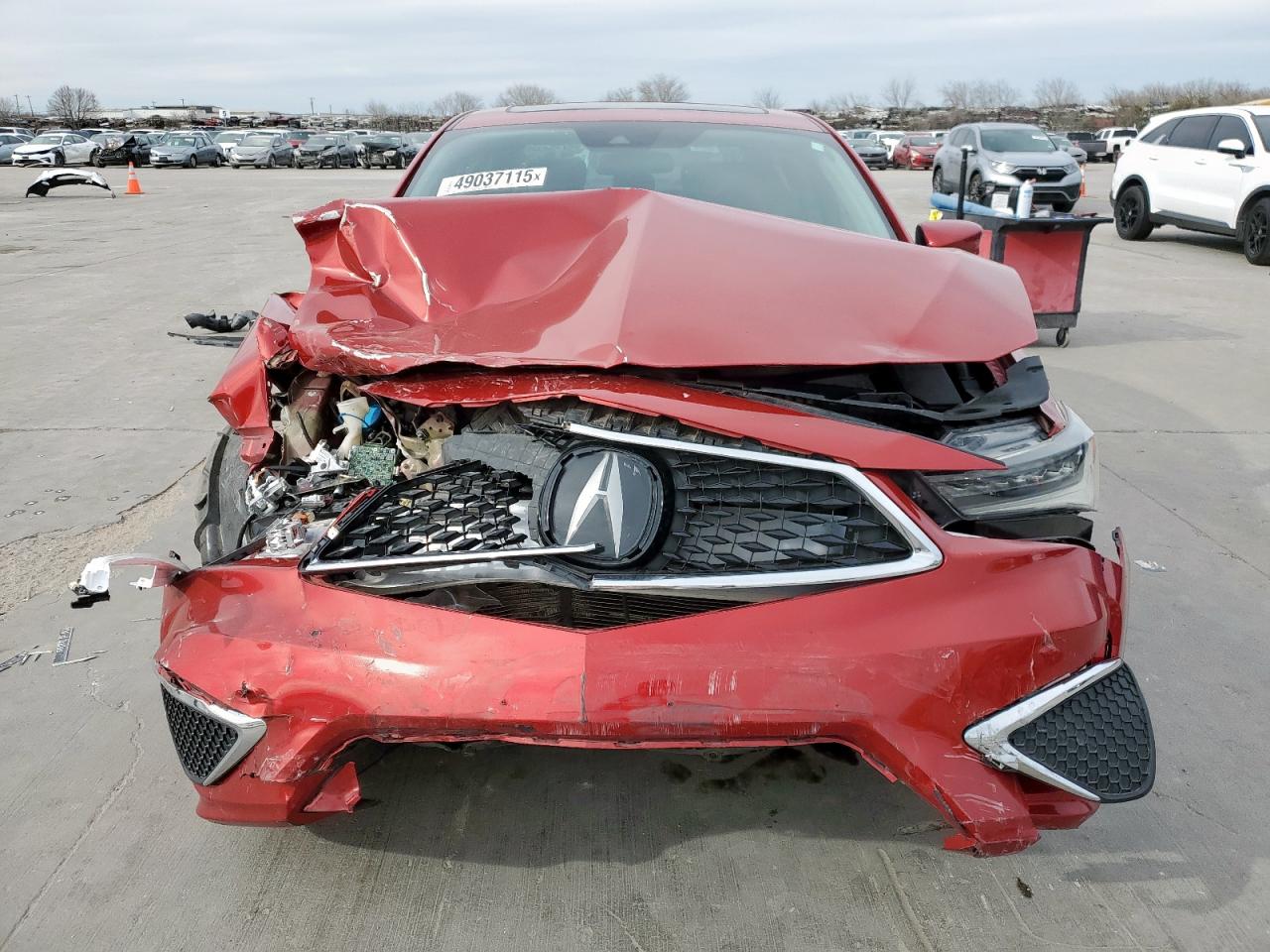 2021 Acura ILX VIN 19UDE2F31MA001658 Copart auction photo, front end damage thumbnail 5
