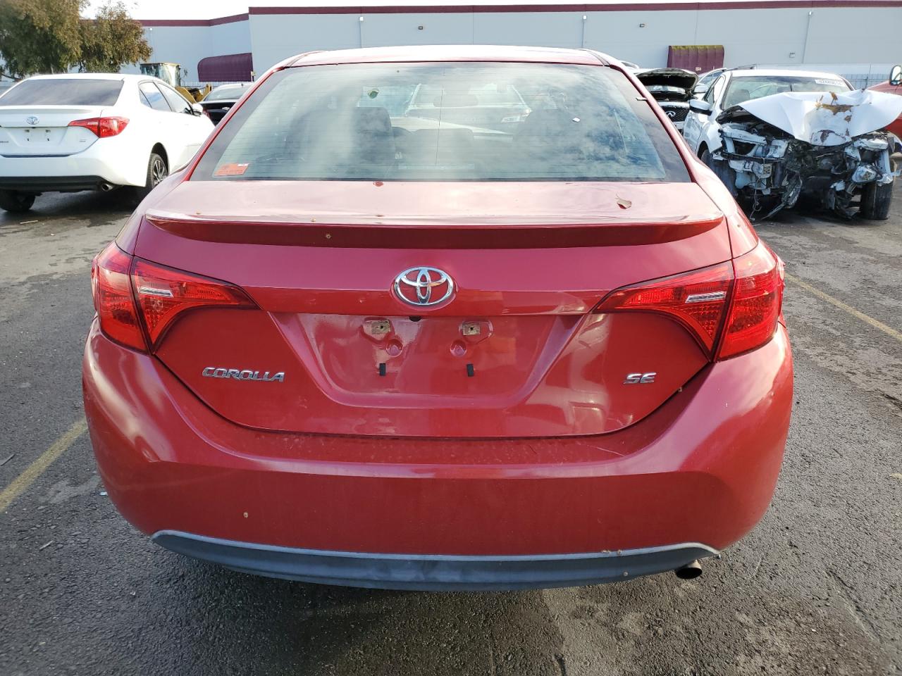 2018 Toyota Corolla VIN 2T1BURHE9JC987030 Copart auction photo, front end damage thumbnail 6