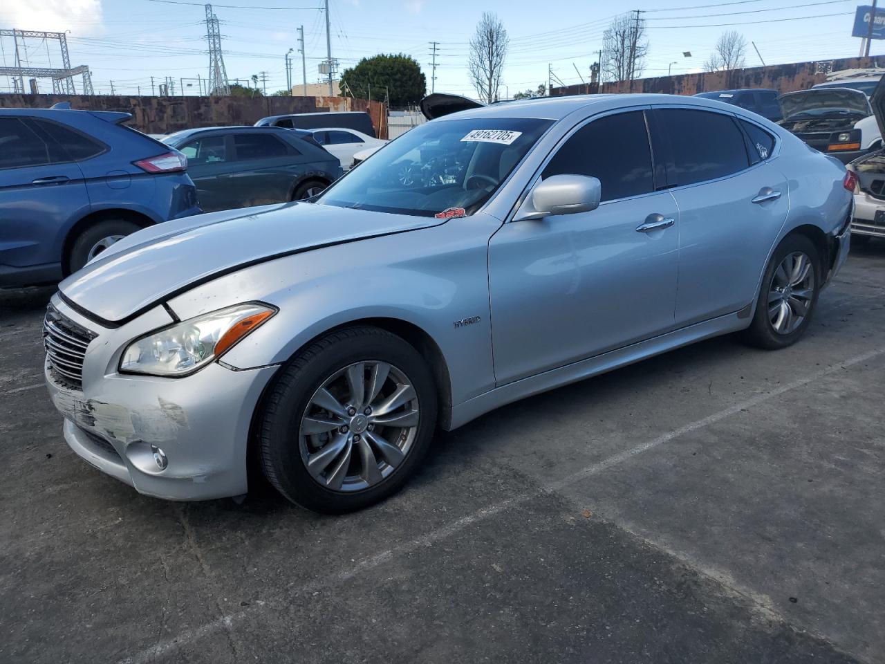 2012 Infiniti M VIN JN1EY1AP3CM910631 - Copart auction photo