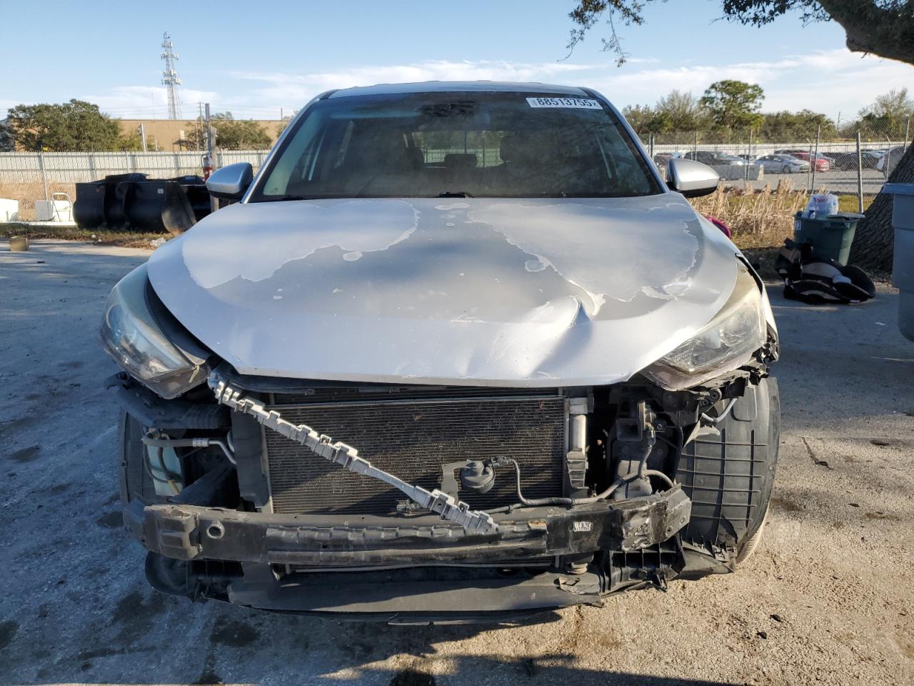 2019 Hyundai Tucson VIN KM8J23A49KU926793 Copart auction photo, all over damage thumbnail 5