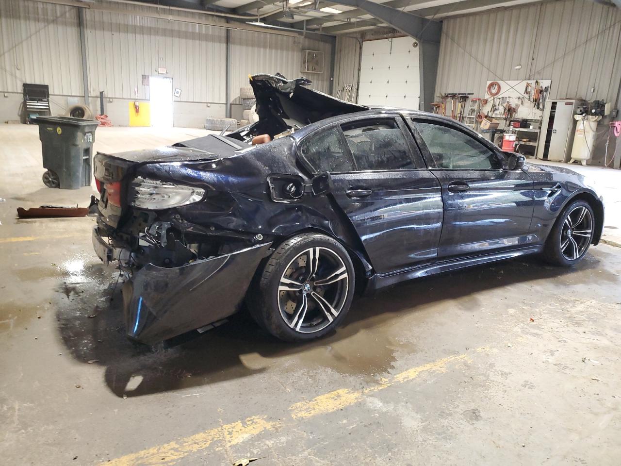 2019 BMW M5 VIN WBSJF0C53KB285089 Copart auction photo, side damage thumbnail 3
