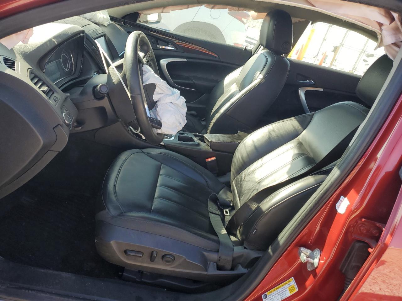 2014 Buick Regal VIN 2G4GN5EX4E9314908 Copart auction photo, front end / undercarriage damage thumbnail 7