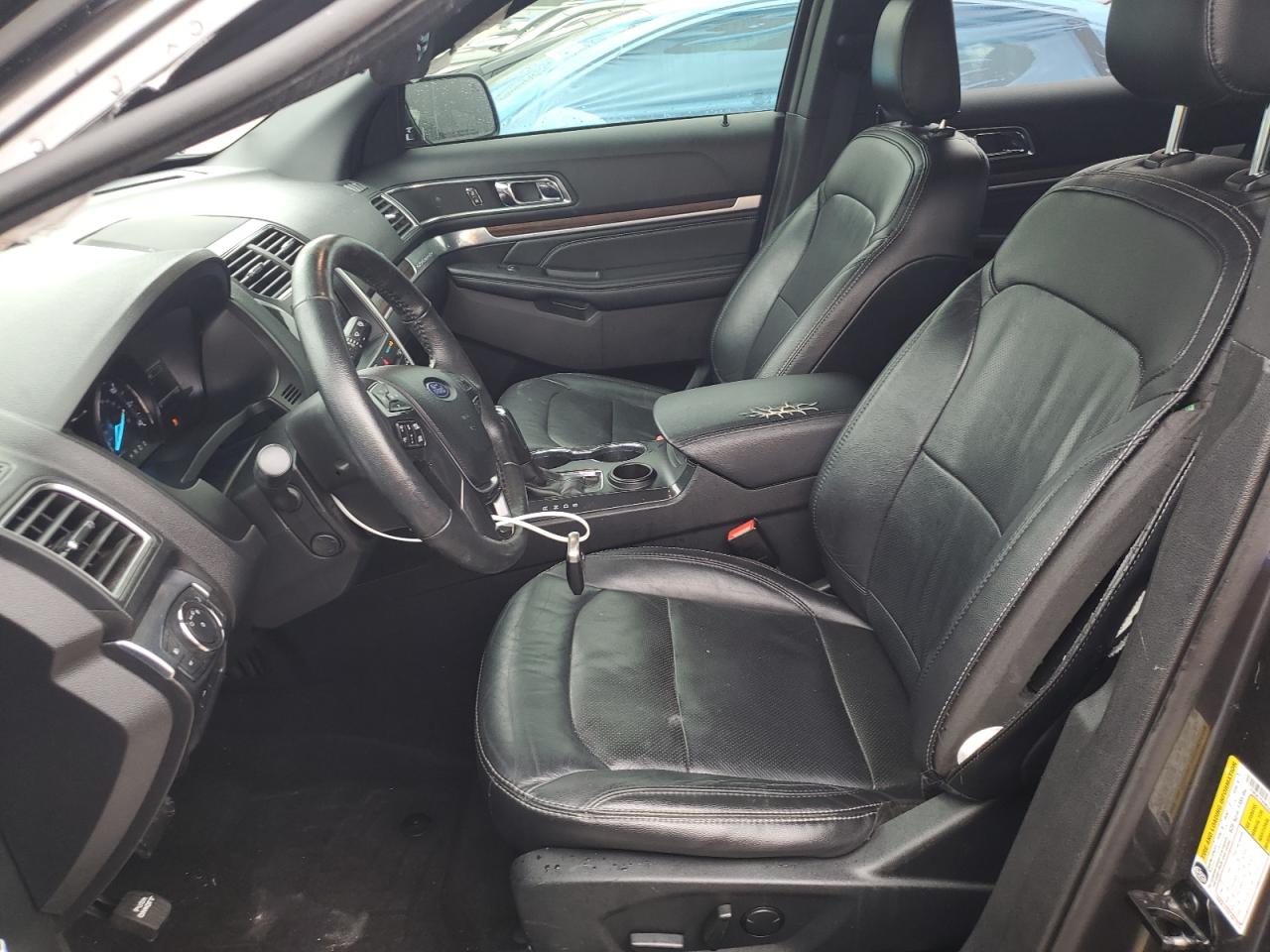 2019 Ford Explorer VIN 1FM5K7F89KGA21957 Copart auction photo, side / front end damage thumbnail 7