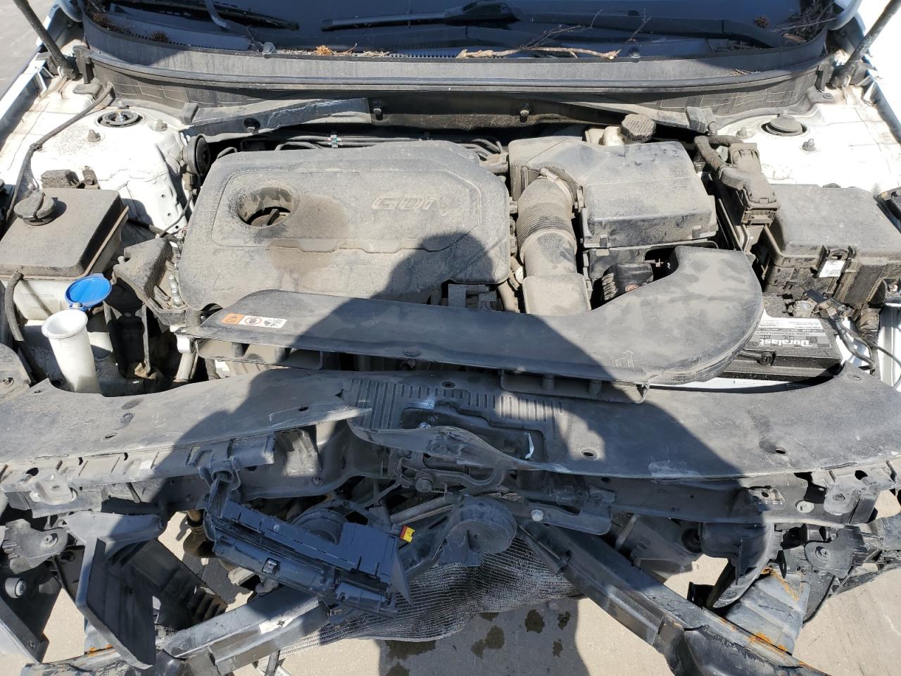 2015 Hyundai Sonata VIN 5NPE24AF7FH007694 Copart auction photo, rear end / front end damage thumbnail 11
