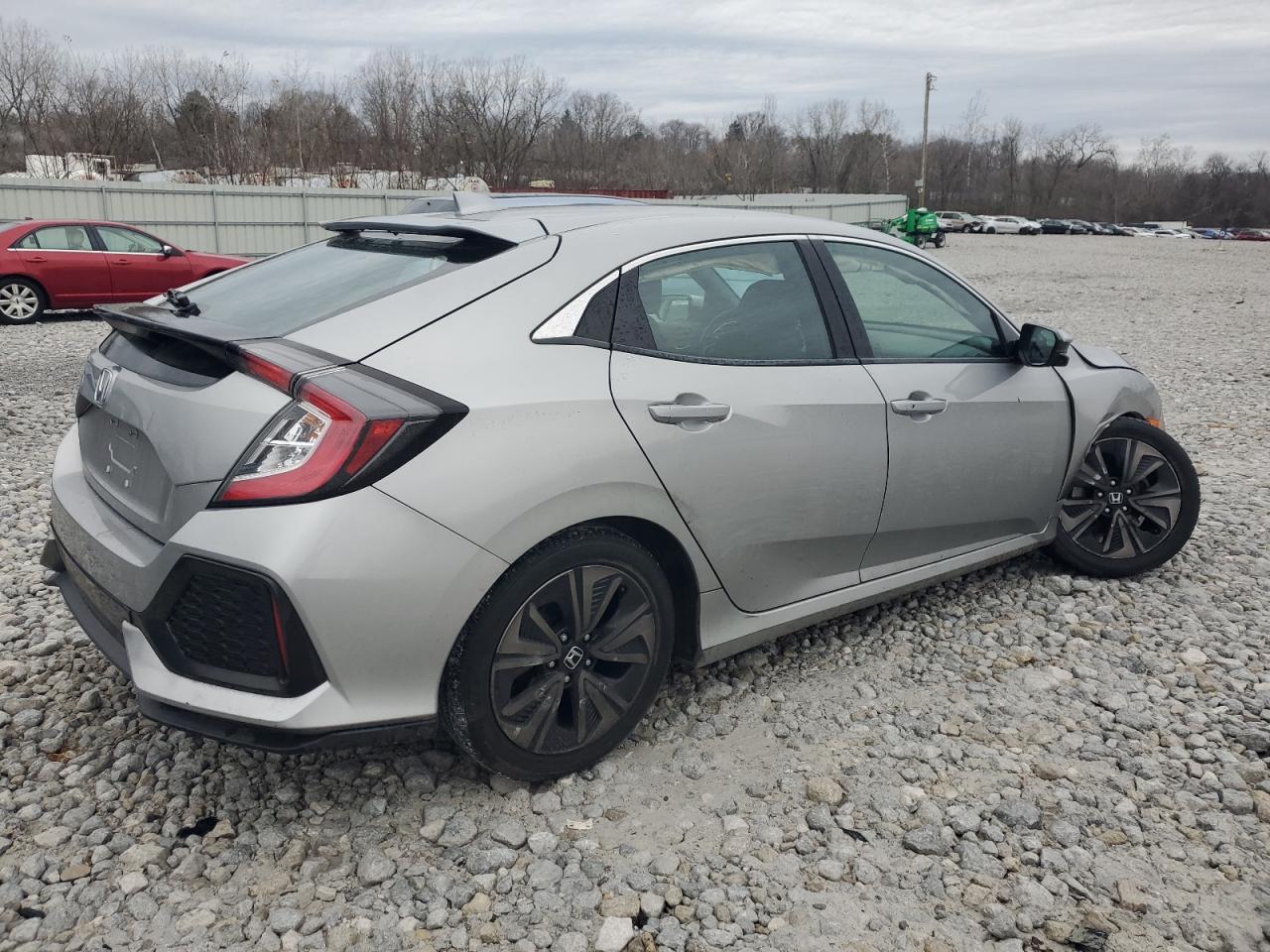 2018 Honda Civic VIN SHHFK7H55JU225626 Copart auction photo, front end / undercarriage damage thumbnail 3