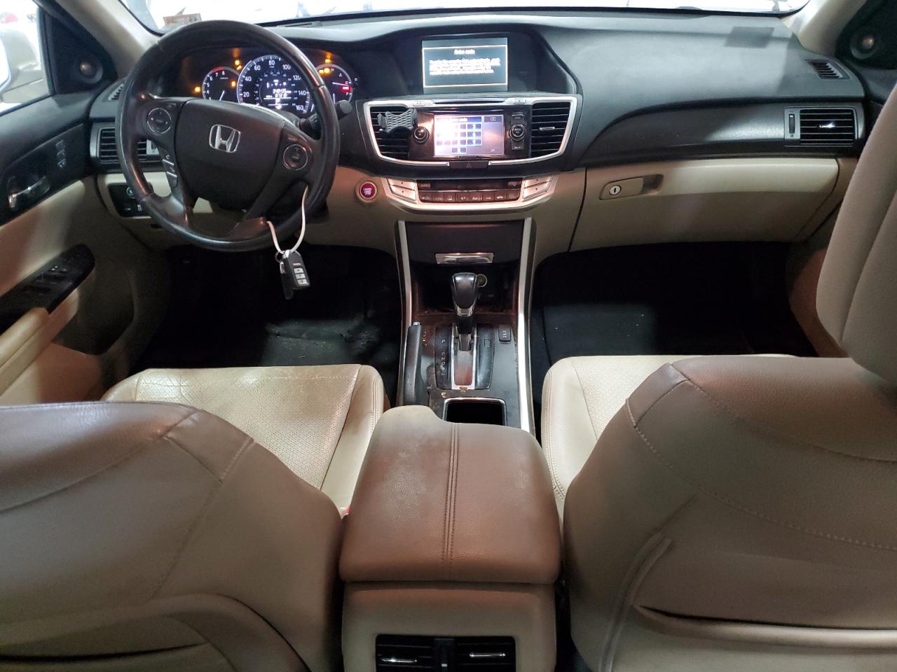 2014 Honda Accord VIN 1HGCR2F83EA237645 Copart auction photo, front end damage thumbnail 8