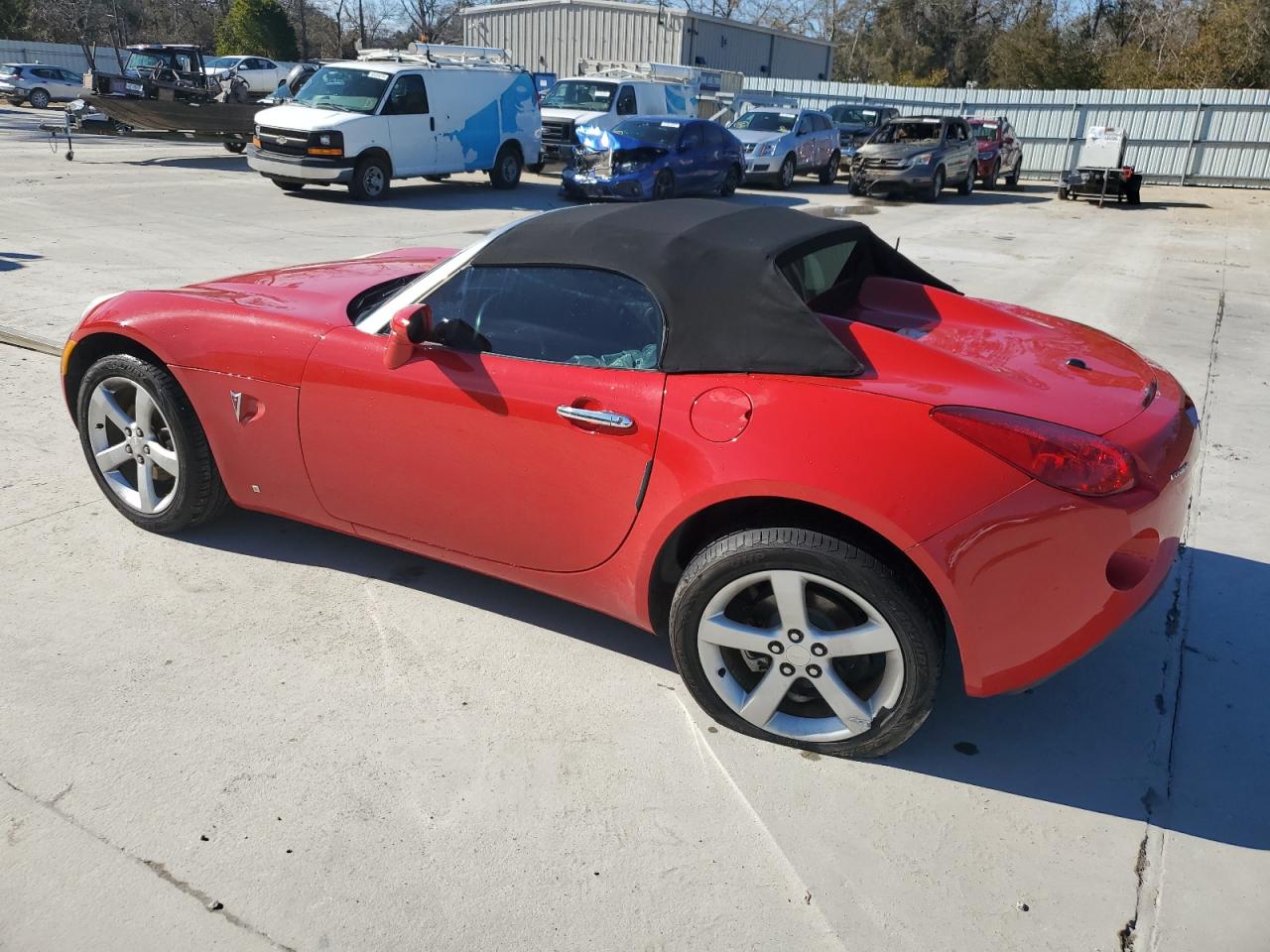 2006 Pontiac Solstice VIN 1G2MB33B26Y109391 Copart auction photo, undercarriage / rear end damage thumbnail 2