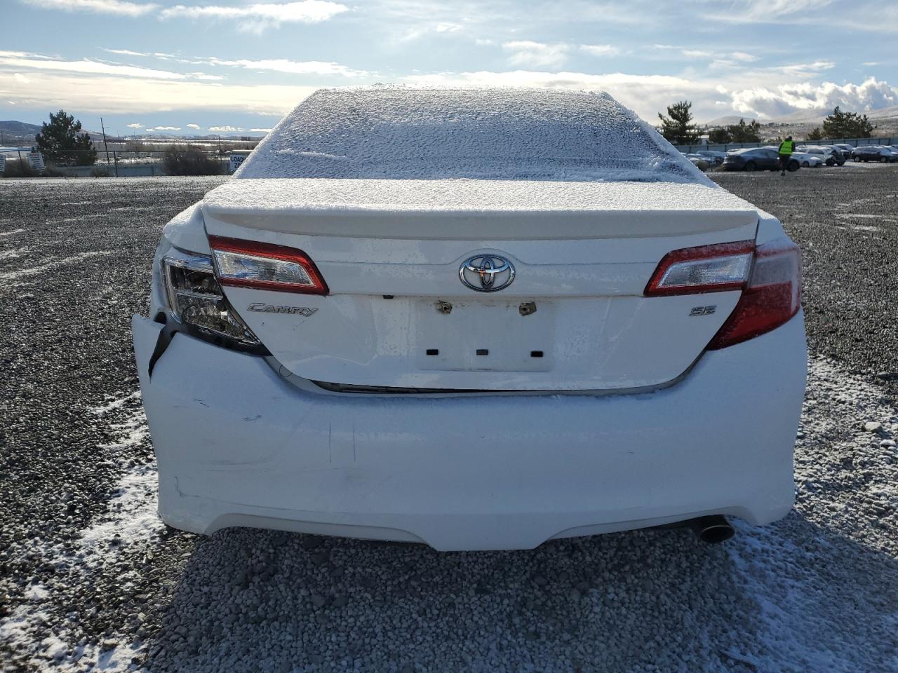 2014 Toyota Camry VIN 4T1BF1FK6EU430603 Copart auction photo, front end / rear end damage thumbnail 6