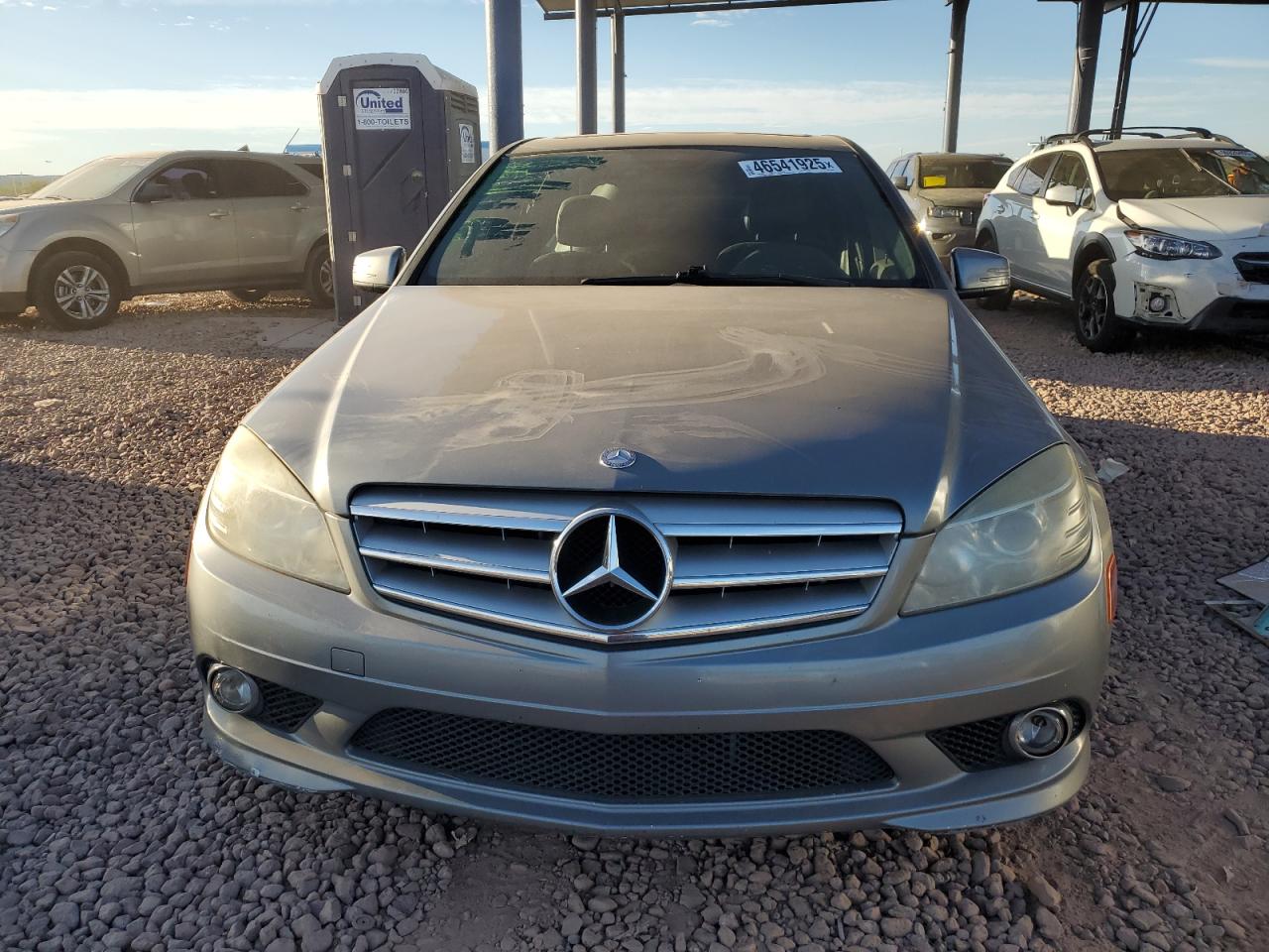 2010 Mercedes-Benz C-klasse VIN WDDGF5EB4AF488250 Copart auction photo, rear end damage thumbnail 5