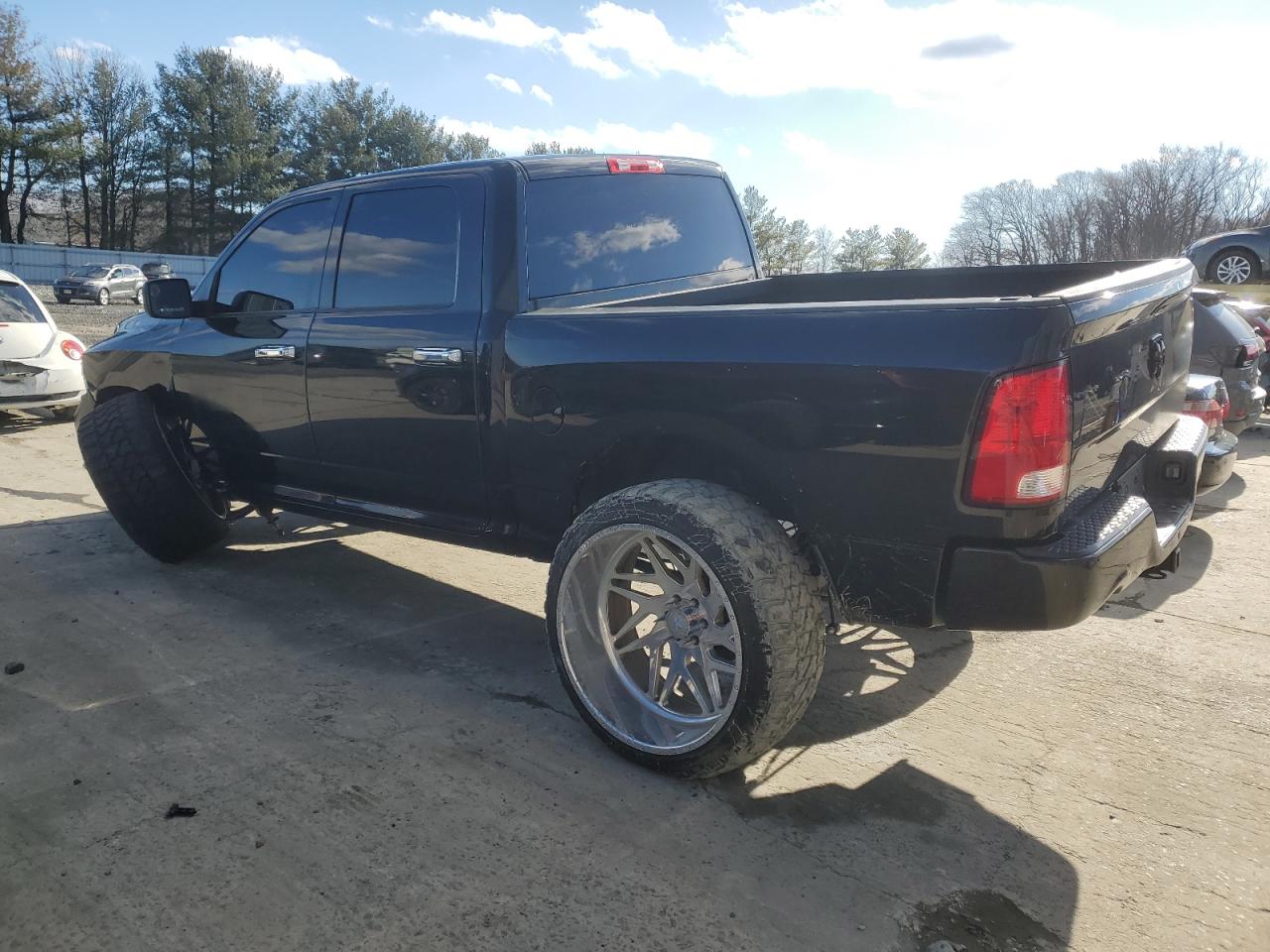 2017 RAM 1500 VIN 3C6RR7KT7HG556169 Copart auction photo, undercarriage / front end damage thumbnail 2