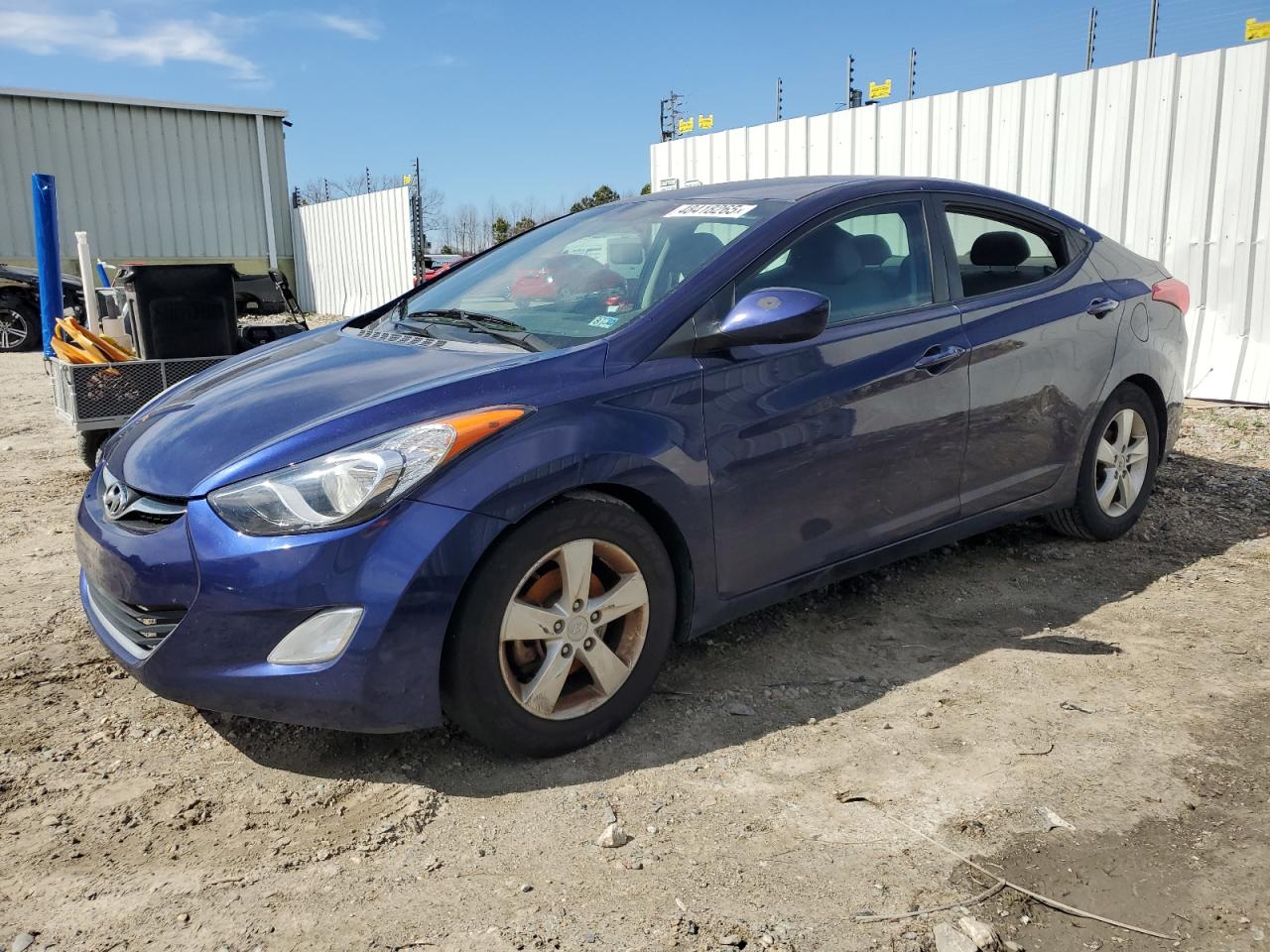 2013 Hyundai Elantra VIN 5NPDH4AE4DH445541