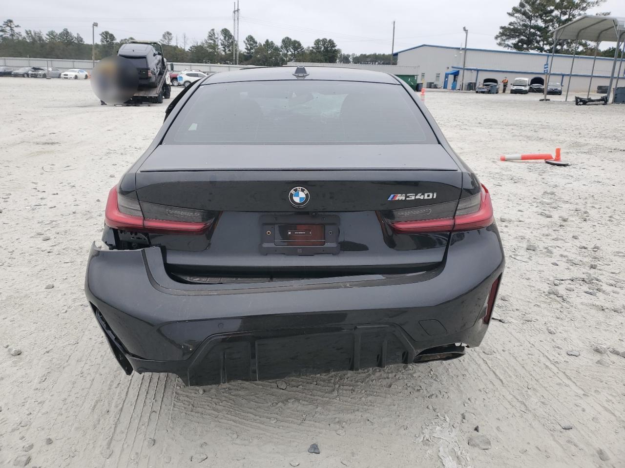 2024 BMW M3 VIN 3MW49FS09R8E37275 Copart auction photo, all over damage thumbnail 6