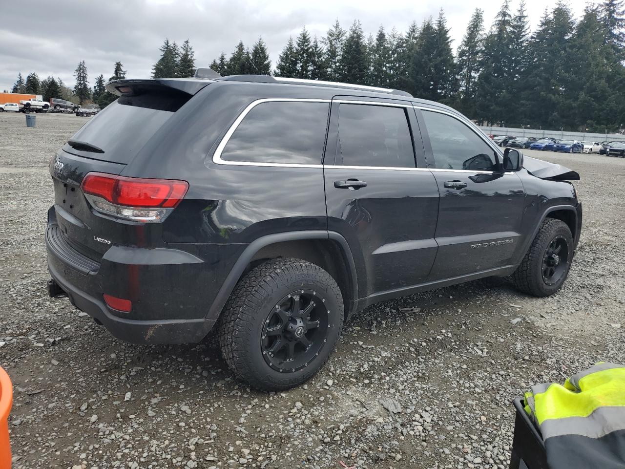 2020 Jeep Grand Cherokee VIN 1C4RJFAG1LC396297 Copart auction photo, front end damage thumbnail 3