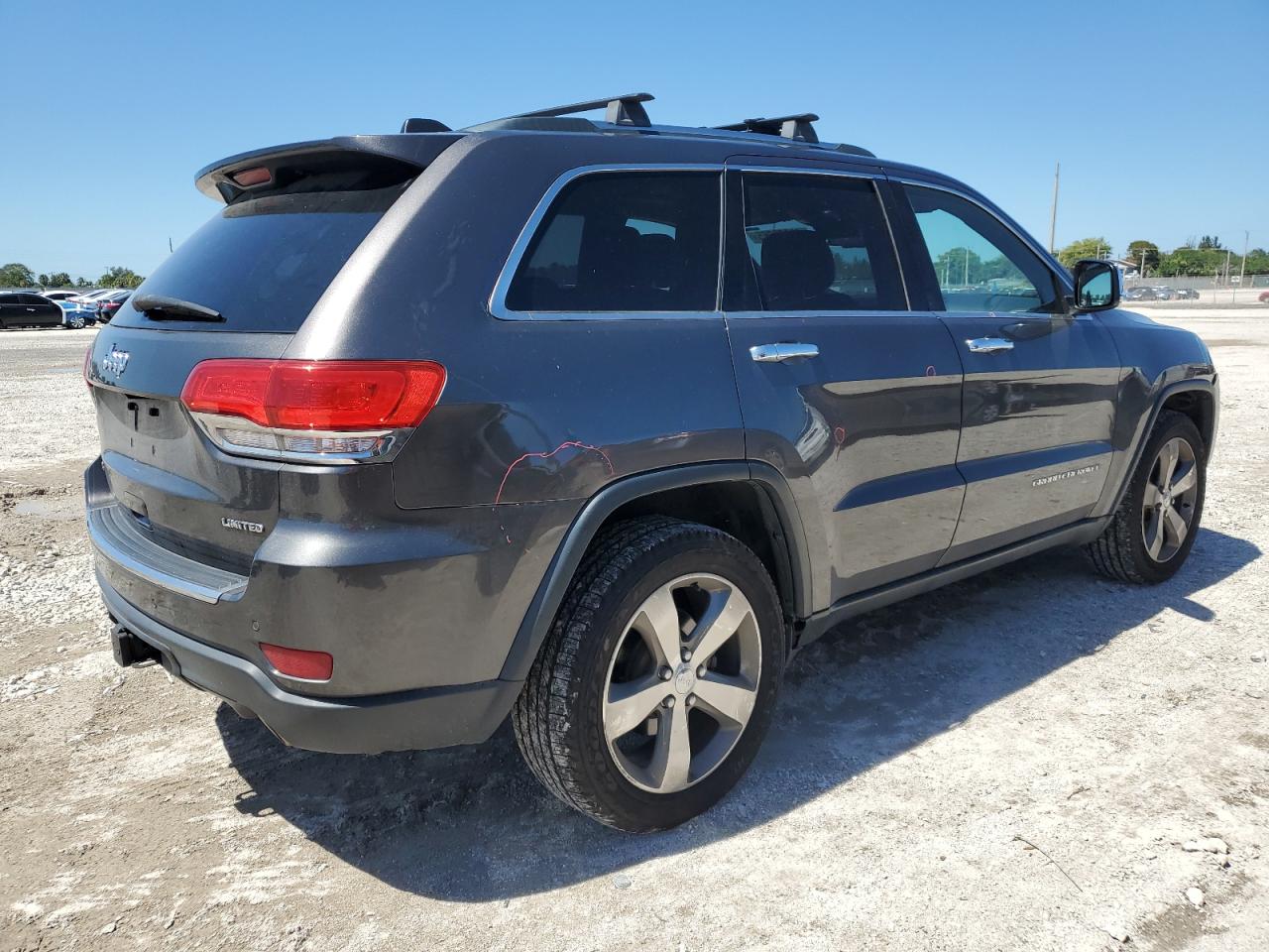 2015 Jeep Grand Cherokee VIN 1C4RJFBG1FC168755 Copart auction photo, front end / minor dent/scratches damage thumbnail 3
