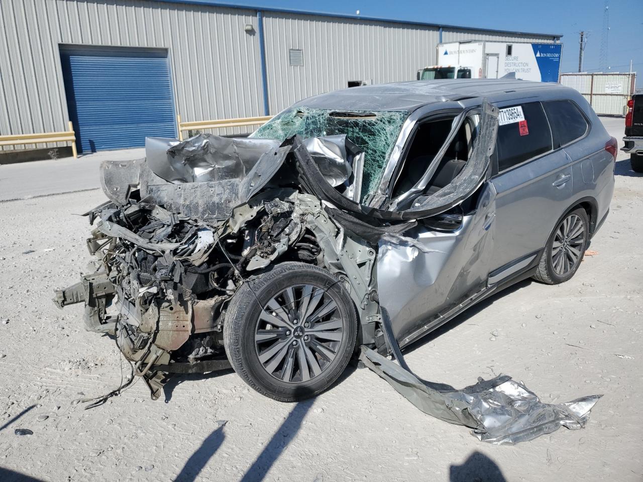 2019 Mitsubishi Outlander VIN JA4AD3A3XKZ007890
