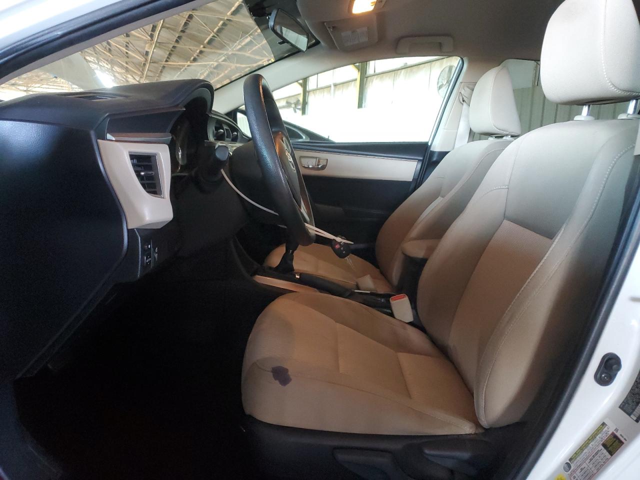 2015 Toyota Corolla VIN 5YFBPRHE0FP214493 Copart auction photo, rear end / front end damage thumbnail 7