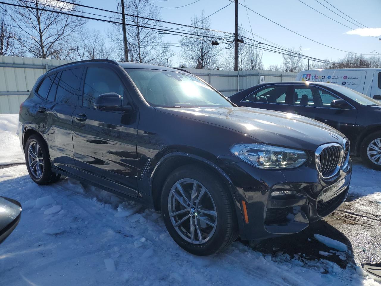 2020 BMW X3 VIN 5UXTY5C09LLT33524 Copart auction photo, side damage thumbnail 4