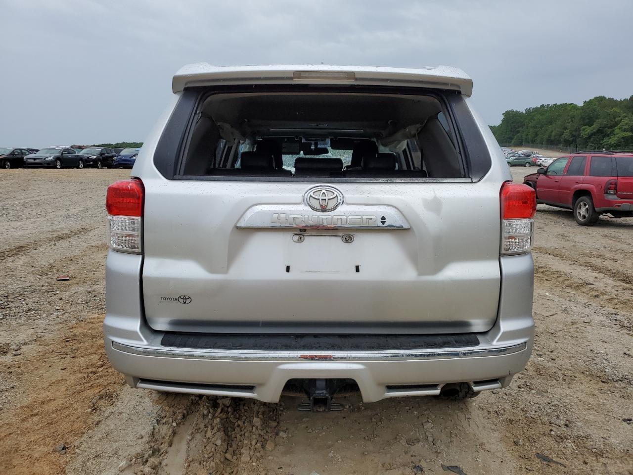 2010 Toyota 4Runner VIN JTEZU5JR7A5001216 Copart auction photo, front end / rear end damage thumbnail 6