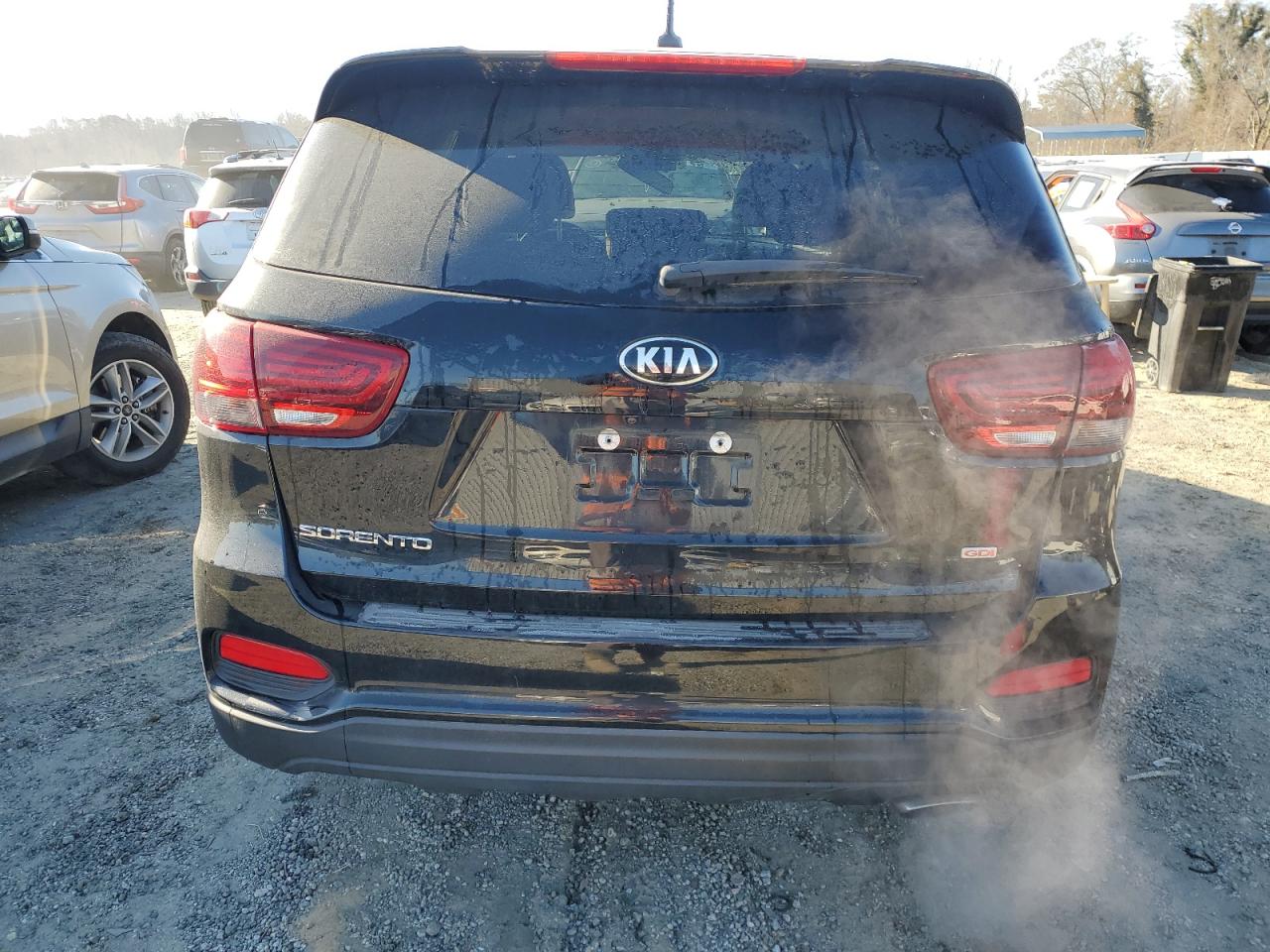 2020 KIA Sorento VIN 5XYPG4A33LG644357 Copart auction photo, front end damage thumbnail 6