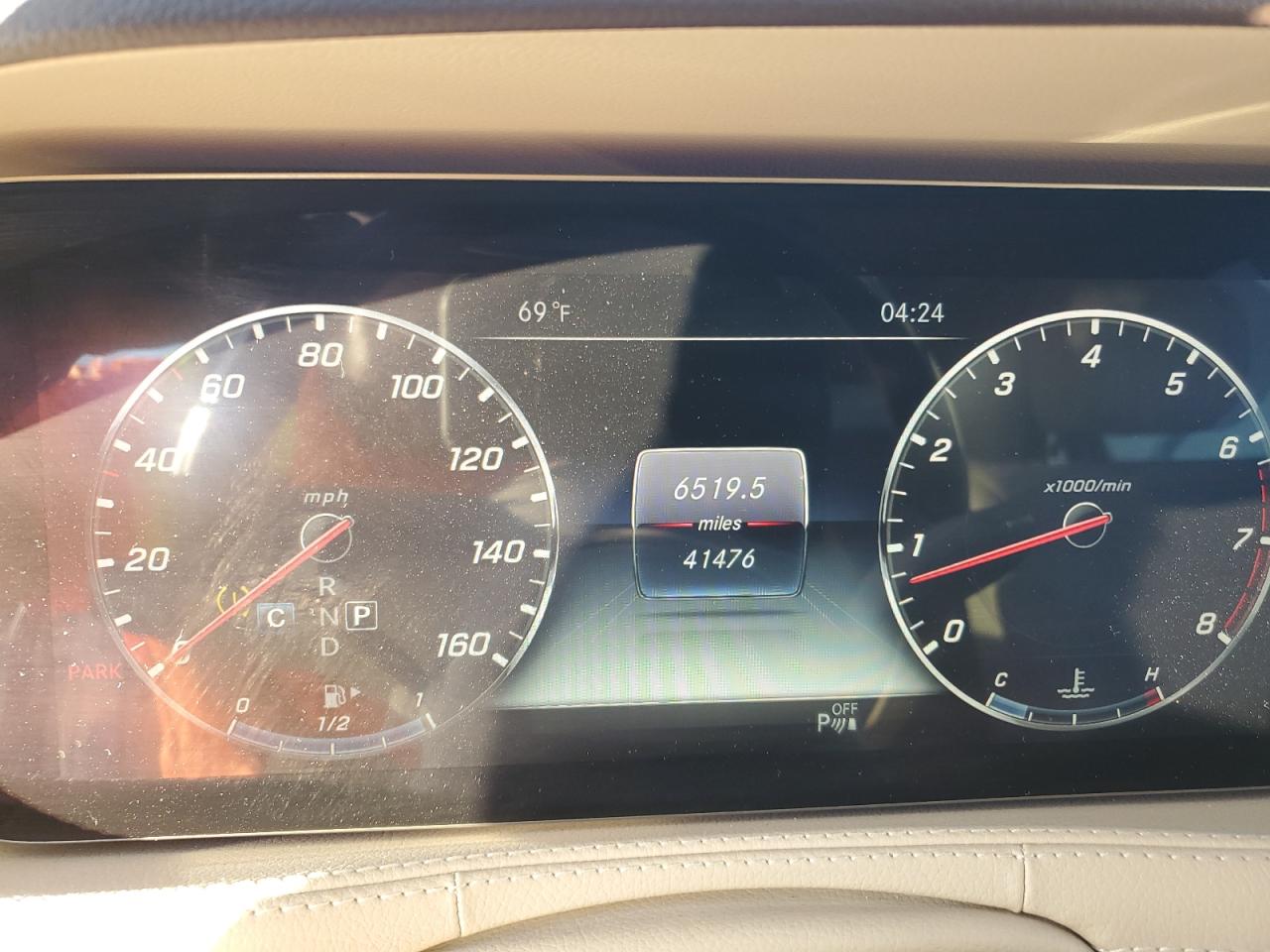 2019 Mercedes-Benz S-klasse VIN WDDUG6GB4KA482630 Copart auction photo, undercarriage / front end damage thumbnail 9