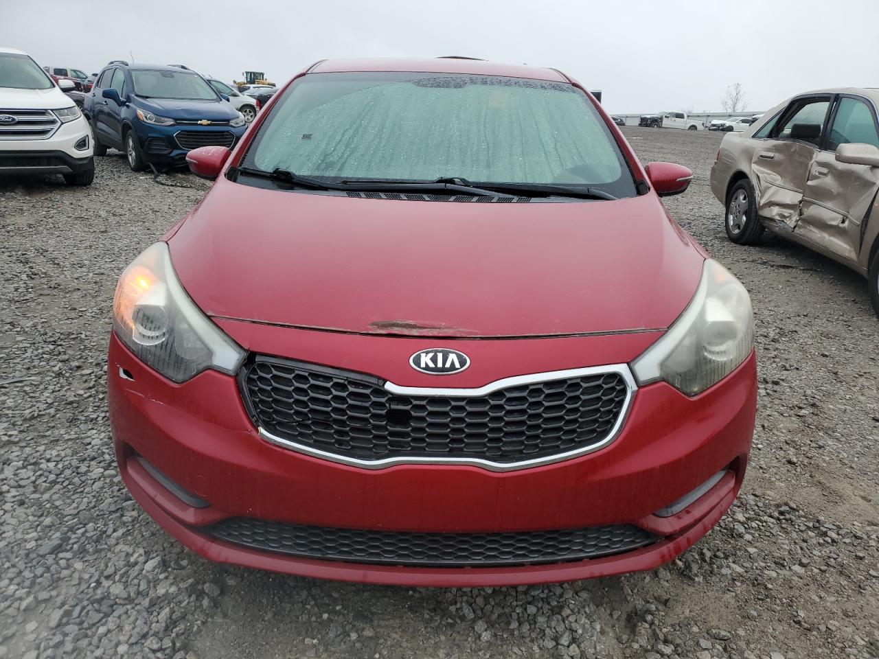 2015 KIA Forte VIN KNAFX4A6XF5406831 Copart auction photo, rear end damage thumbnail 5