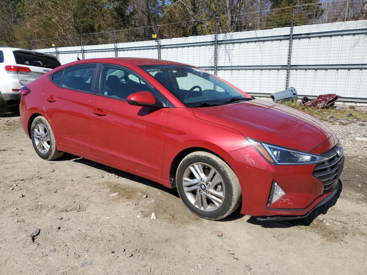 2020 Hyundai Elantra VIN 5NPD84LF3LH535221 Copart auction photo, vandalism / minor dent/scratches damage thumbnail 4