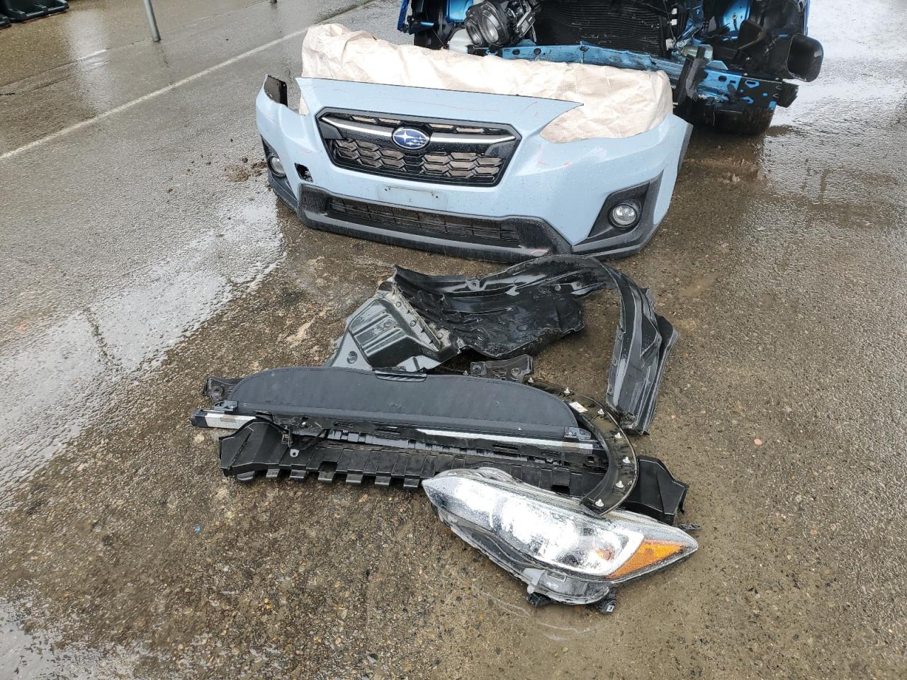 2018 Subaru XV VIN JF2GTADC3JH205266 Copart auction photo, front end / side damage thumbnail 13