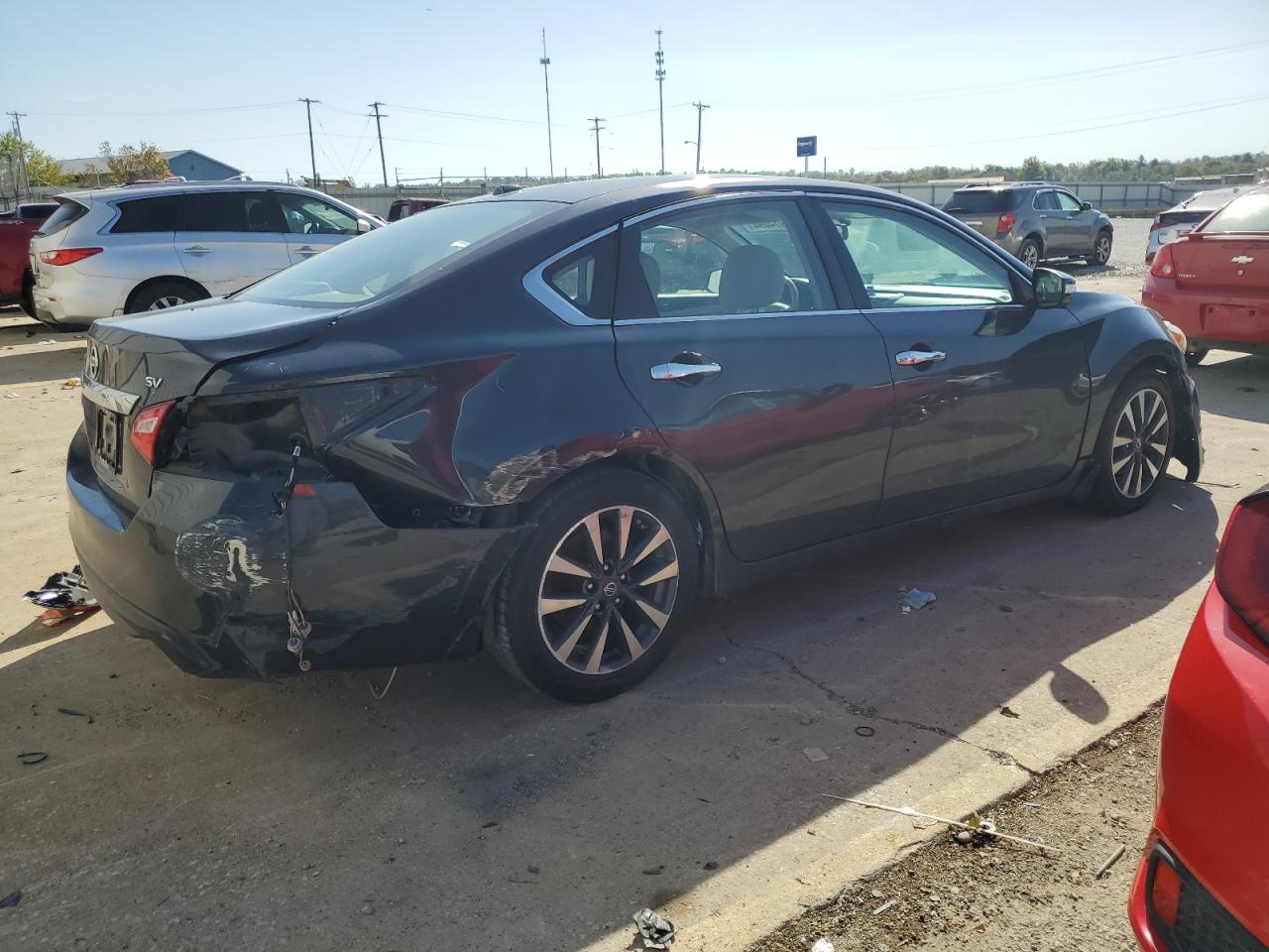 2016 Nissan Altima VIN 1N4AL3APXGC148499 Copart auction photo, front end / rear end damage thumbnail 3